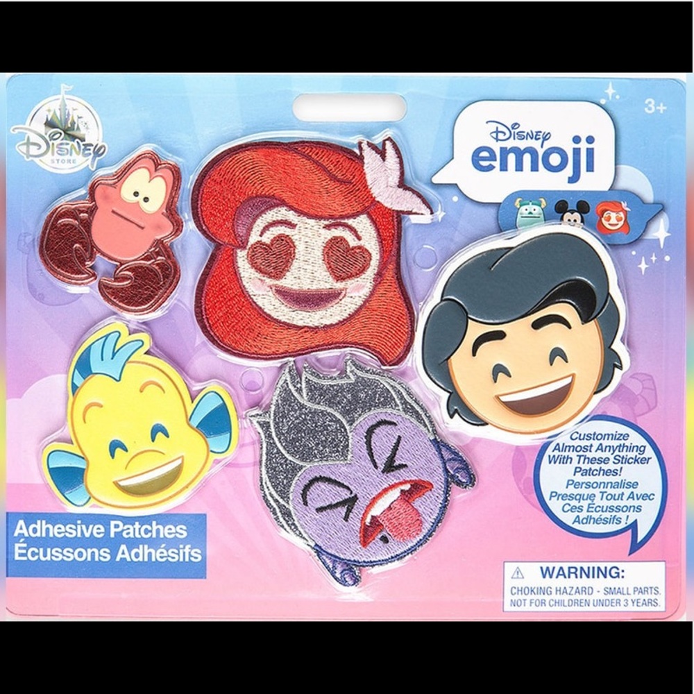 Disney Emoji Little Mermaid adhesive patches